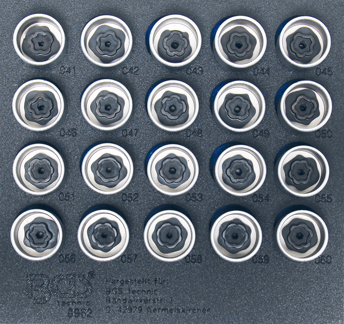 BRILLIANT TOOLS BT691230 Assortiment De Systèmes Antivols De Roue